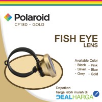 Jual Polaroid Normal Fish Eye Lens CF180 Gold - Lensa Handphone DealHarga Murah