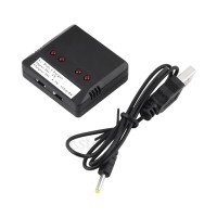 Jual New 4 in 1 3.7V Lipo Usb Battery Charger for Syma Hubsan X5C X4 H107L Murah