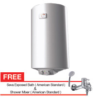 water heater pemanas air Midea D50 15 EN2 50L + Kran Panas Dingin