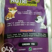 Jual nutrimilk susu anjing dan kucing Murah