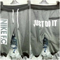 Celana Pendek Pria Jogger Fleece Nike FC Just Do It