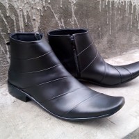 Sepatu Boot BA01 Alexander Asli , Boot Kerja formal kulit sapi Berkual