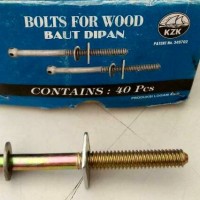 Jual Baut Mur Set DIPAN Ranjang Tempat Tidur KAYU Mebel Kamar BOLT for WOOD Murah