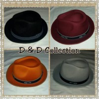 Jual Topi Pria | Grosir Topi | Topi Murah | Topi Fedora Aneka Warna Murah