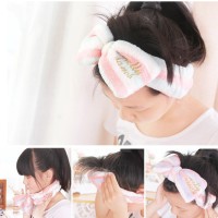 Jual Ikat Rambut Cuci Muka Ikat Kepala Handuk Rambut/Hair Band Korean Style Murah