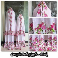 Mukena Couple Bali Giggle (Ibu dan Anak)