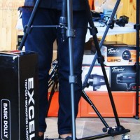 Excell Basic Dolly, Roda / Alas untuk Tripod