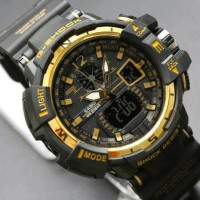 Jual Jam tangan pria anak cowo digital terbaru g shock casio ripcur gold Murah
