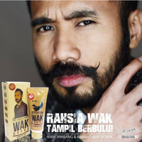 Jual Krim Penumbuh Jenggot, Kumis, Bulu dan Rambut Wak Doyok 100% Asli Murah