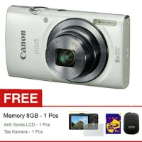 Camdig Canon Ixus 160 free 8gb, tas dan antigores