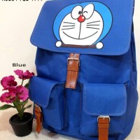 Jual Ransel doraemon biru lucu imut murah untuk wanita remaja kuliah Murah