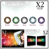 Softlense X2 Pop 14,5 mm (6 bulan) No Minus Lensa Kontak Murah