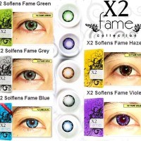 Softlense X2 Fame 14,5 mm (6 bulan) No Minus Lensa Kontak Murah