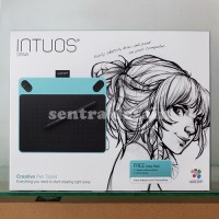 Jual Wacom Intuos Draw CTL490 Blue Pen Tablet Alat Desain Grafis Biru Murah