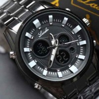 Jual Jam tangan pria original anti air lasebo water resist digitec BLACK Murah