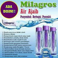 Jual MILAGROS - AIR AJAIB ALKALI , ZAM ZAM, IONASIS, IZUMIO, HIDROGEN, HEXA Murah