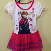 Jual Dress baju anak Tutu Frozen Xirubaby Murah