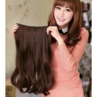 Jual Hair Clip Big Layer 50 cm Wave / hairclip 50cm Wavy Murah