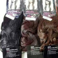 Jual Hair Clip Big Layer 55 cm Curly / Lurus Ayumi / Hairclip straight 55cm Murah