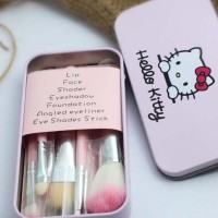 Jual Brush / Kuas Make Up Hello Kitty isi 7pcs / 7 pcs / 7 piece - KALENG Murah