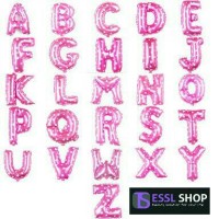 Jual Balon Foil Huruf Pink By Esslshop Murah