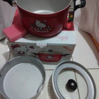 Jual PANCI KUKUS tutup kaca 24 CM / panca guna hello kitty Maspion Murah