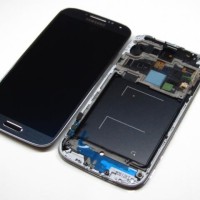 LCD SAMSUNG GALAXY S4 ORIGINAL FULLSET DENGAN FRAME