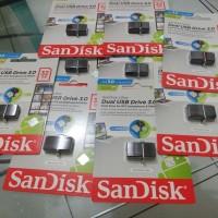 Jual Flashdisk OTG Dual USB Sandisk 32 GB Garansi Resmi 5 Tahun Murah