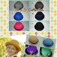 Jual Topi Anak | Topi Bowler | topi fedora chaplin Anak Murah