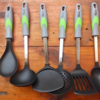 Jual Sutil Spatula Oxone OX-975 KitchenTools High Quality Nylon aman teflon Murah