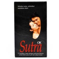 Jual sutra kondom isi 12 buah - ok hitam Murah