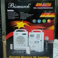 speaker portable wireless PA amplifier bismarck BM-337U meeting toa
