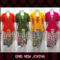 RnB New Jovina Kutu baru pendek Kebaya Batik Modern Tradisional Jawa