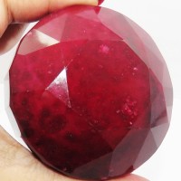Jual 1850 Ct Natural Round Shape Red Ruby Gemstone Murah