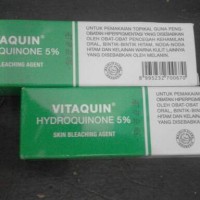 vitaquin cream bleaching pemutih bekas jerawat flek hitam