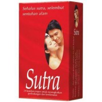 Jual kondom sutra merah isi 24 buah kontrasepsi KB kesehatan pria wanita Murah