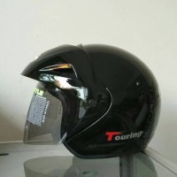 helm BMC touring solid hitam
