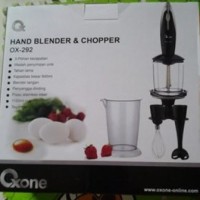 Jual Hand Blender & Chopper Oxone OX-292 watt kcil 180 kapasitas bsar 840ml Murah