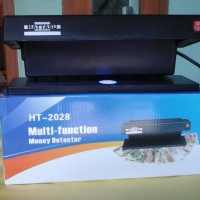 Jual MONEY DETECTOR /alat pendeteksi uang palsu multifungsi HATTASU HT-2028 Murah
