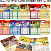 Jual cetak kalender promosi 2016-2017 Murah