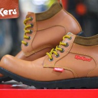 Sepatu Boot Pria Murah Kickers Oliver Tan