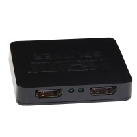1 X 2 Hdmi Share Sharing Splitter 1 Port Input To 2 Out Led…