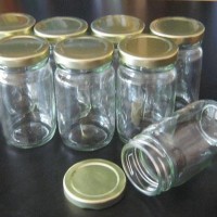 Jual BOTOL / TOPLES / JAR KACA SAMBAL SAMBEL BUMBU SELAI CAKE 330ML Murah