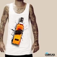 Kaos 3D Umakuka - Black Label Model Singlet