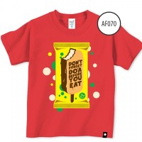 Baju Anak Afrakids Af070 - Dont Forget Do'a - Red Sz.M,L