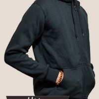 Jual Jaket Hoodie Zipper Polos Hitam Kualitas Distro Murah