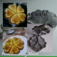Jual WAFFLE MAKER CETAKAN KUE WAFEL/BAPEL MANUAL BAHAN BAJA DI ATAS KOMPOR Murah