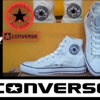 SEPATU CONVERSE ALL STAR HIGH PUTIH + BOX GRADE ORIGINAL