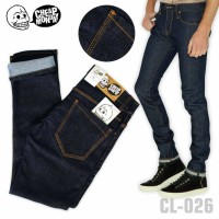 Celana Jeans slim fit Cheapmonday blue black