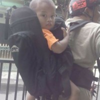 Tas Gendongan Bayi Unik & Savety for Adventure ardaniindonesia Orange